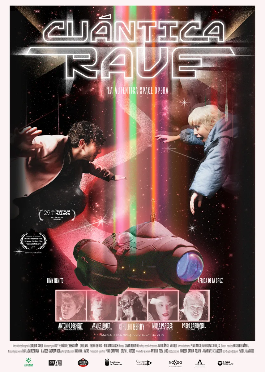 Póster de Cuántica Rave