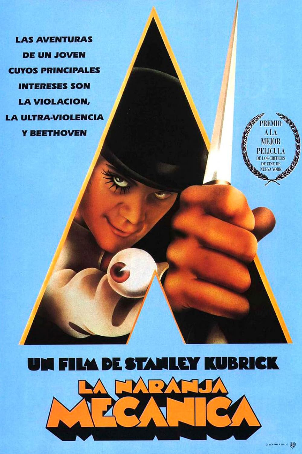 Cartelera oficial de A Clockwork Orange: El dulce sabor a óxido de la haute couture violenta