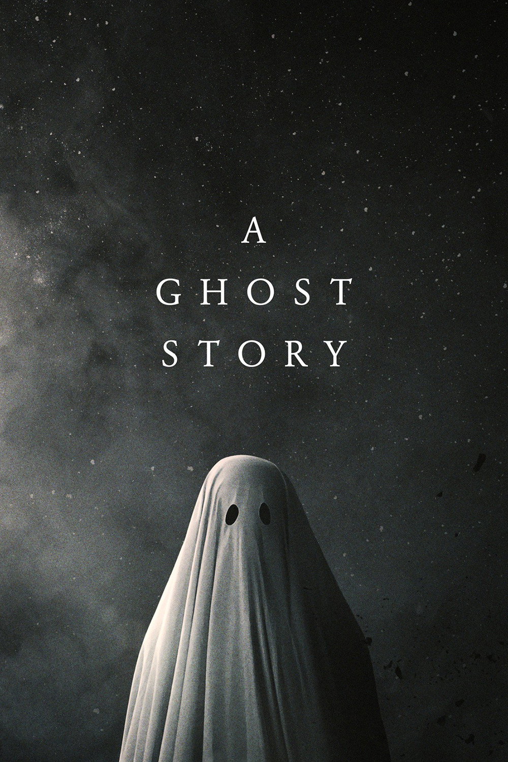Cartelera oficial de A Ghost Story: Un viaje a través del tiempo y la memoria