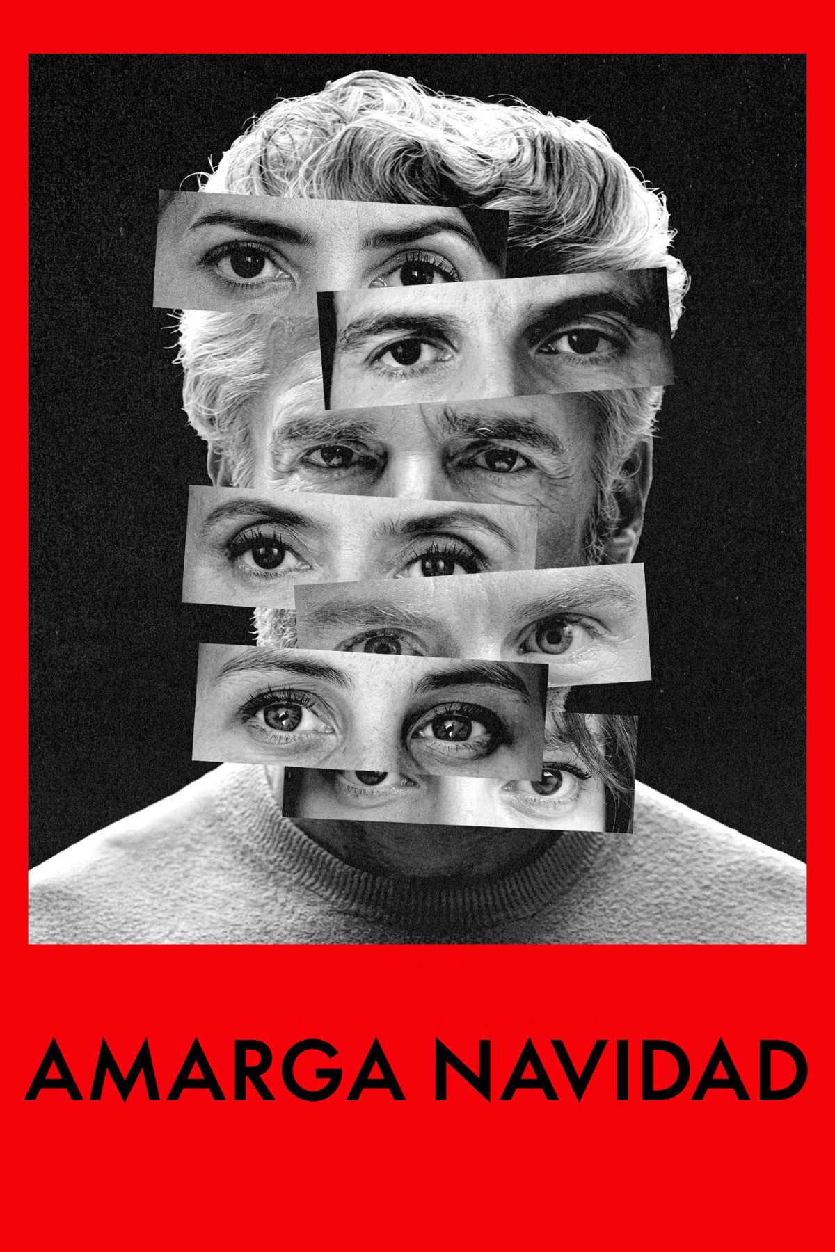 Cartelera oficial de Amarga Navidad: Almodóvar vuelve a casa (y nos salva de la Navidad corporativa)