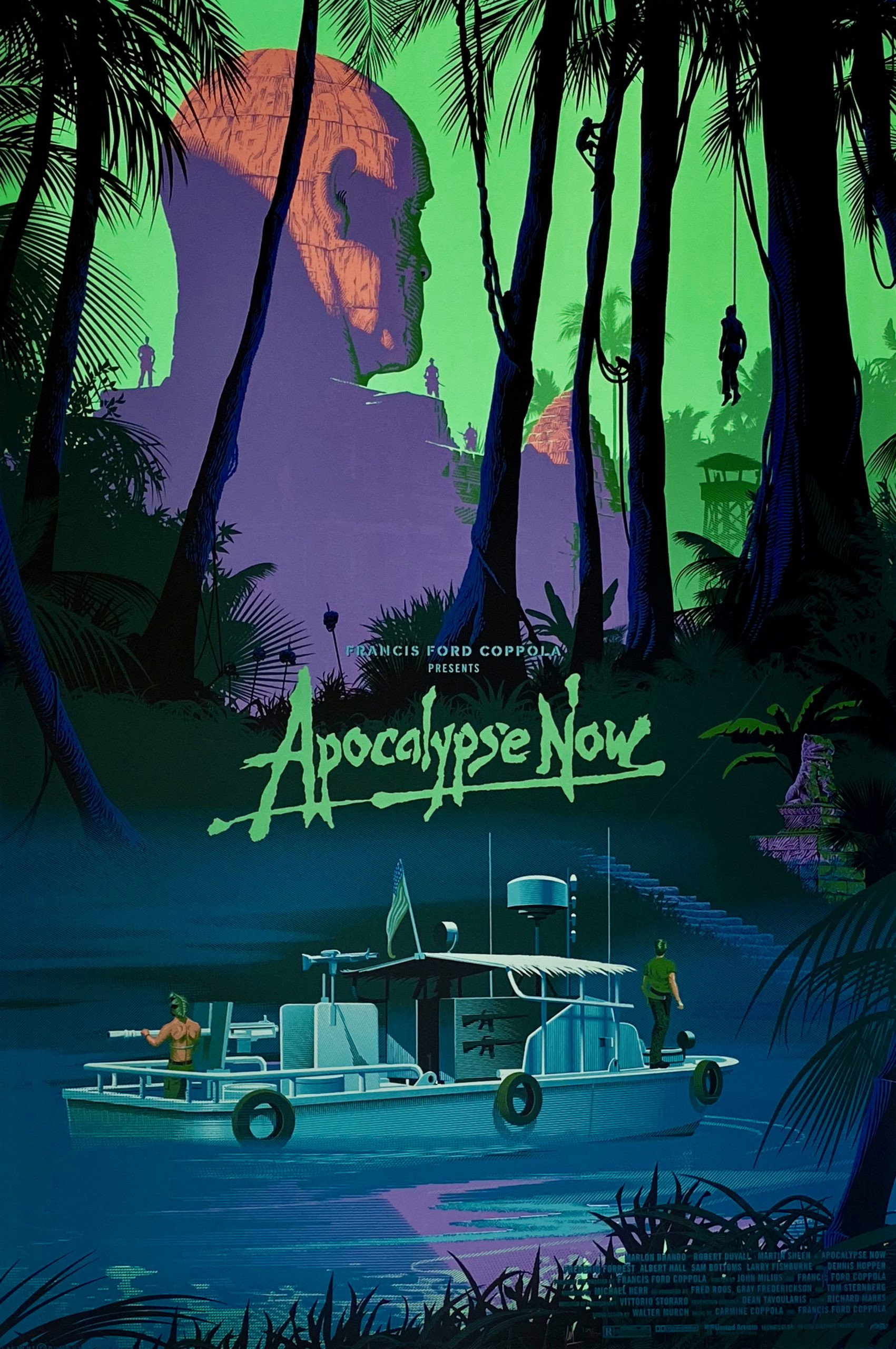 Cartelera oficial de Apocalypse Now: Un Viaje al Corazón de la Oscuridad