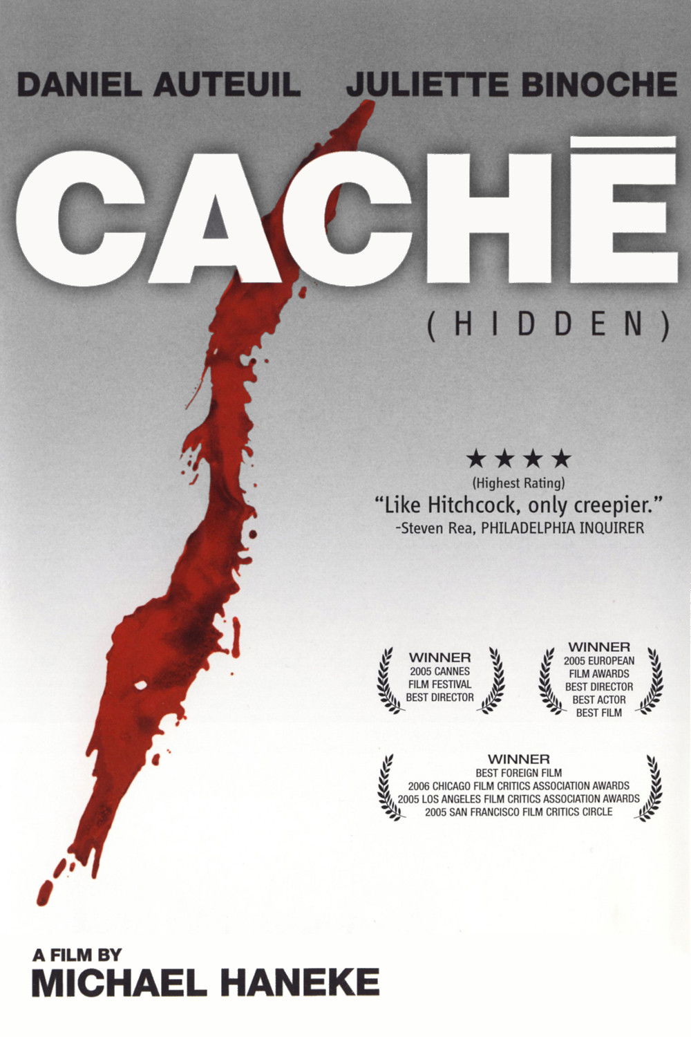 Cartelera oficial de Caché (Escondido): El silencio que grita y la culpa que no perdona