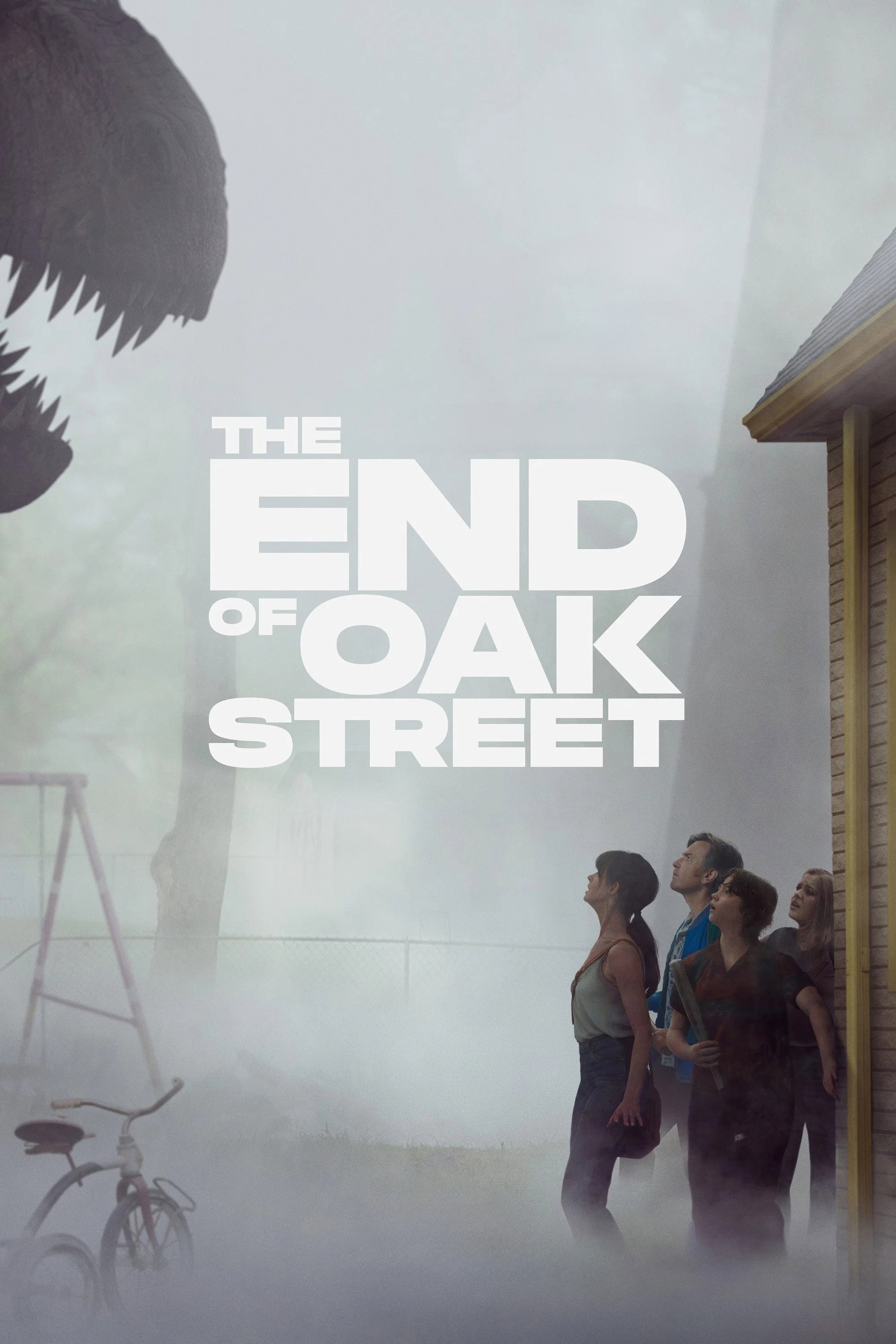Cartelera oficial de El final de Oak Street: David Robert Mitchell reinventa el terror cósmico sin perder la humanidad