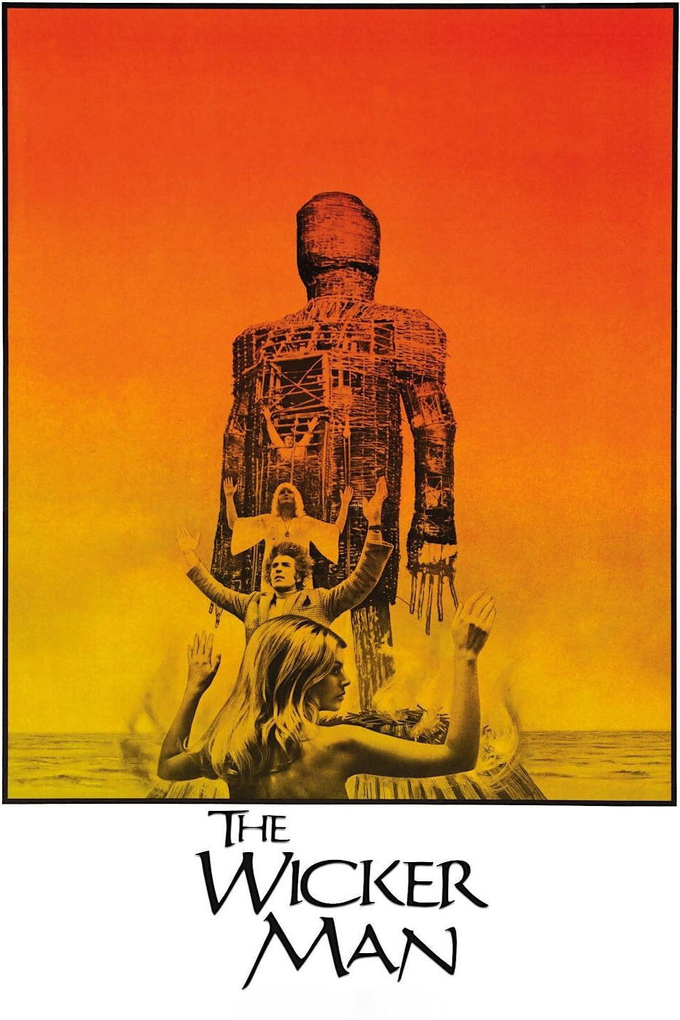 Cartelera oficial de El hombre de mimbre: El ritual del cine que te quema vivo (y no es metáfora)