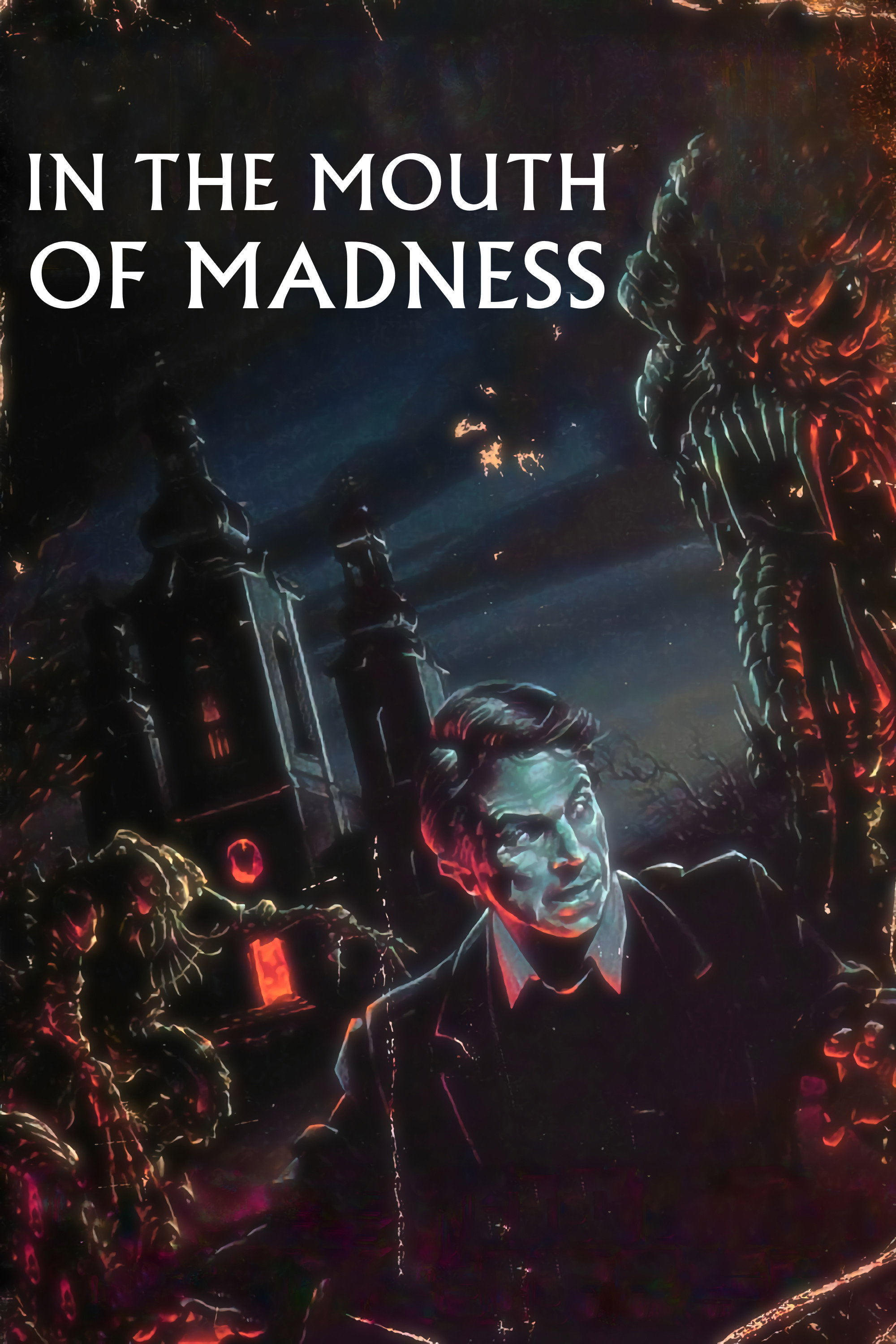Cartelera oficial de En la boca del miedo: Cuando John Carpenter se tragó a Lovecraft (y nos escupió la cordura)