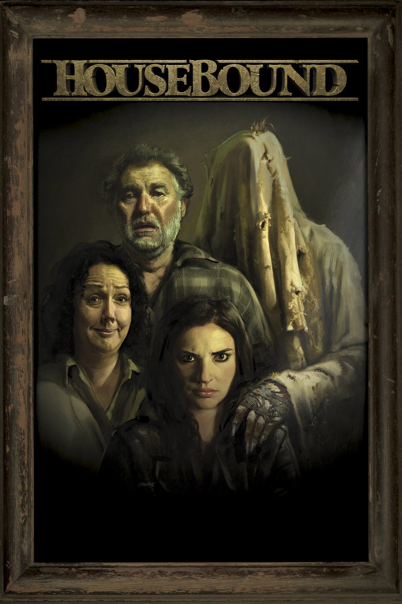 Cartelera oficial de Housebound: Cuando el terror neozelandés se queda en pijama