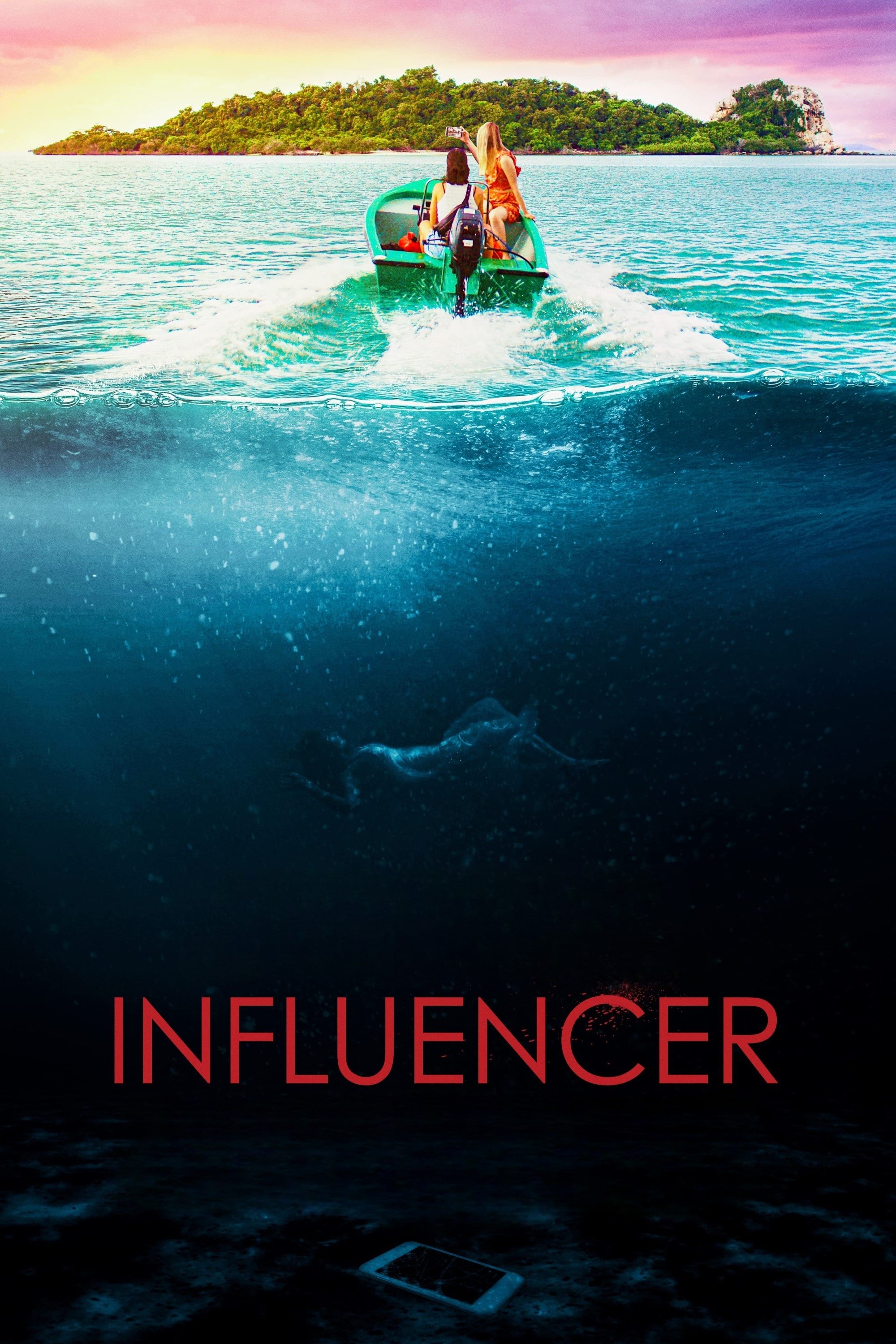 Cartelera oficial de Influencer: El paraíso que nunca lo fue (o cómo vender humo en 4K)