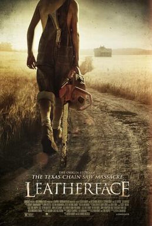 Cartelera oficial de Leatherface: Carretera, fango y psicopatía tejana sin anestesia digital
