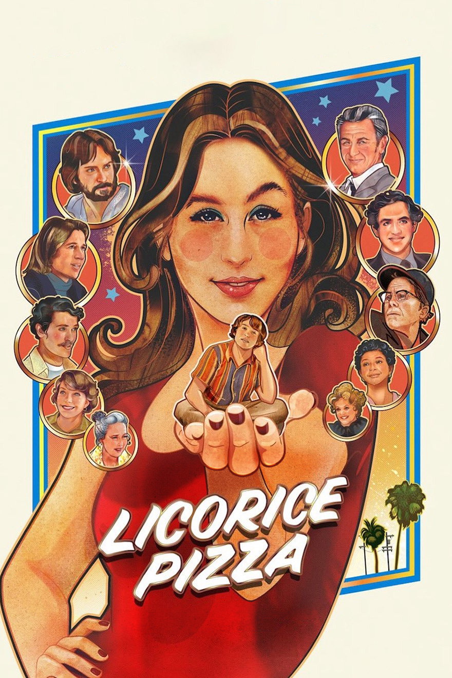 Cartelera oficial de Licorice Pizza: El Valle de los Sueños Rotos (y las Camas sin Hacer)
