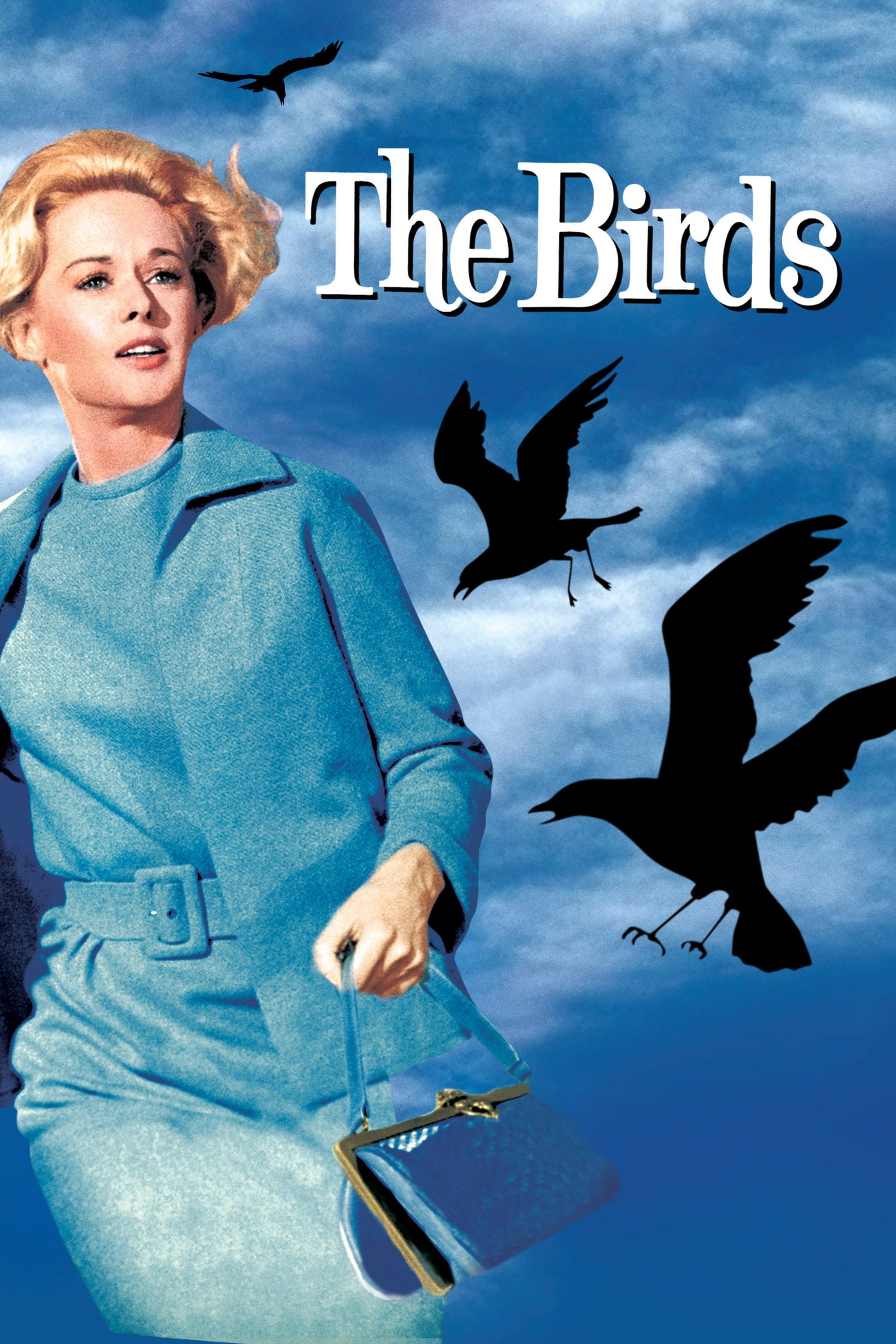 Cartelera oficial de Los pájaros: Cuando el cielo se volvió un matadero de plumas y psicosis