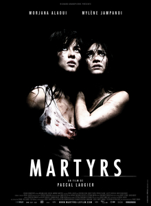 Cartelera oficial de Martyrs: El calvario insoportable de la trascendencia