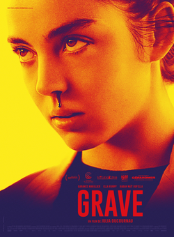 Cartelera oficial de Grave (Raw): Despertar vegetariano con regusto a carne humana
