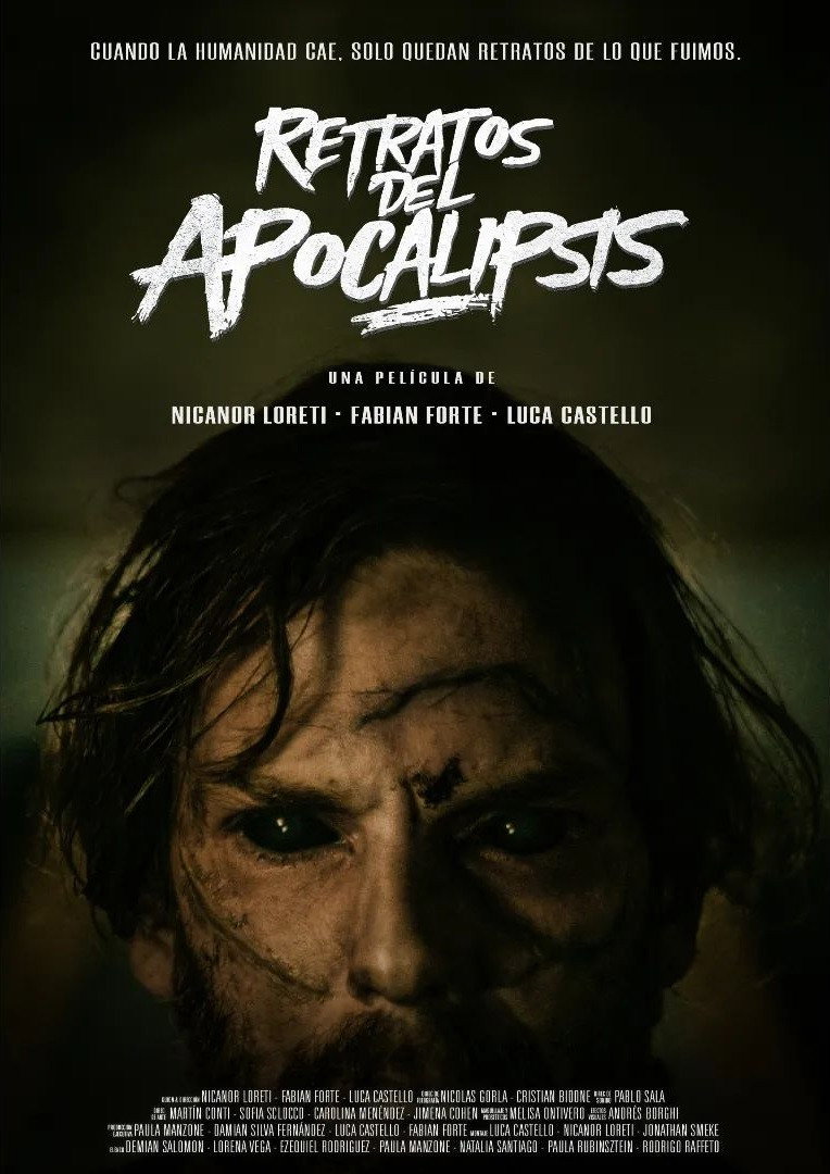 Cartelera oficial de Retratos del Apocalipsis: El Zombie Porteño que No Sabía que Estaba Muerto (y Otros Horrores de Clase B con Pedigrí)