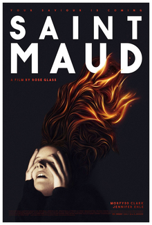 Cartelera oficial de Saint Maud: La hipnótica crucifixión de la cordura y el delirio místico