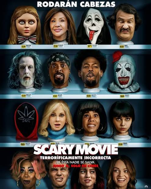Cartelera oficial de Scary Movie: El regreso de las reinas del humor absurdo y la parodia slasher