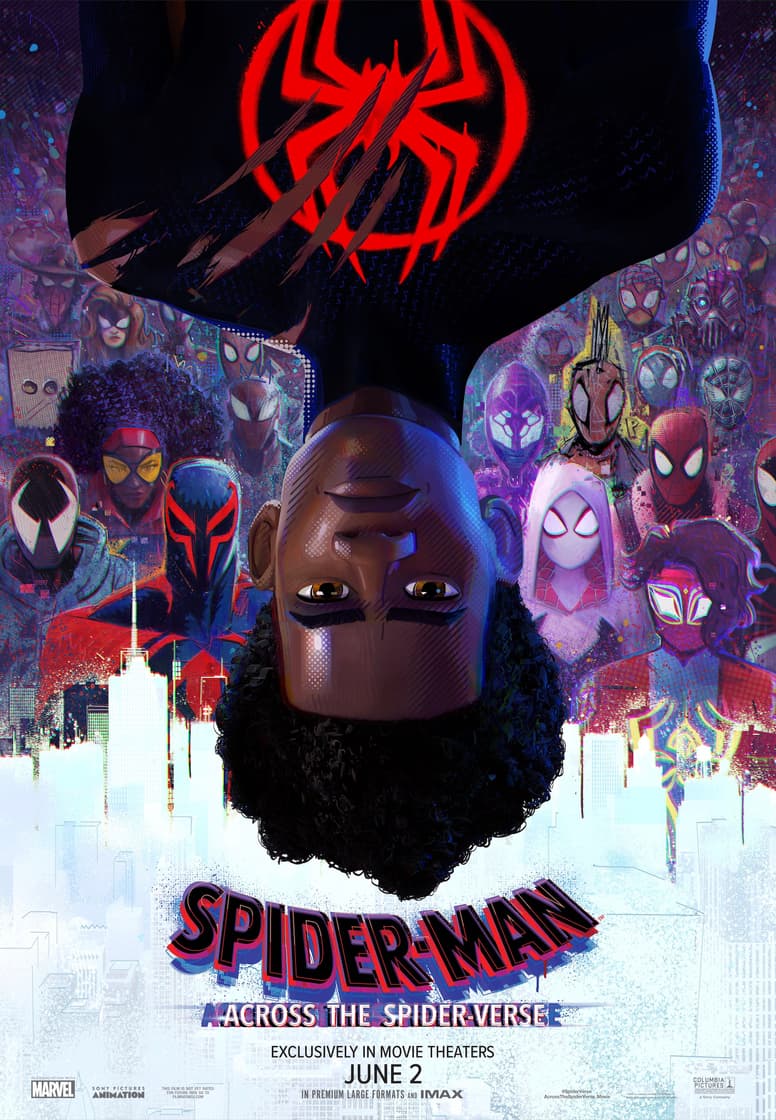 Cartelera oficial de Across the Spider‑Verse: Un paseo de la telaraña sin chispas