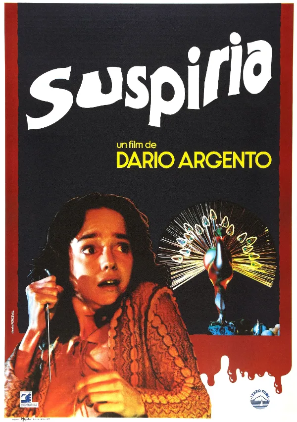 Cartelera oficial de Suspiria: El Ballet de la Sangre y el Delirio Argentiano