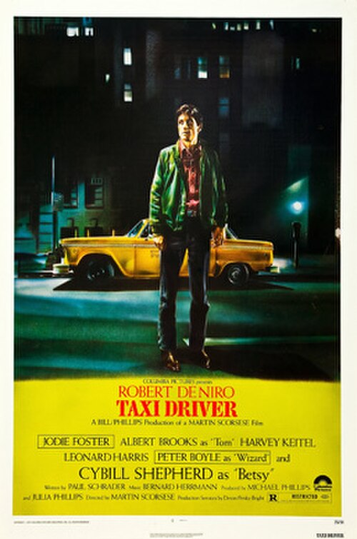 Cartelera oficial de Taxi Driver: Scorsese filma las alcantarillas de Nueva York con poesía nocturna