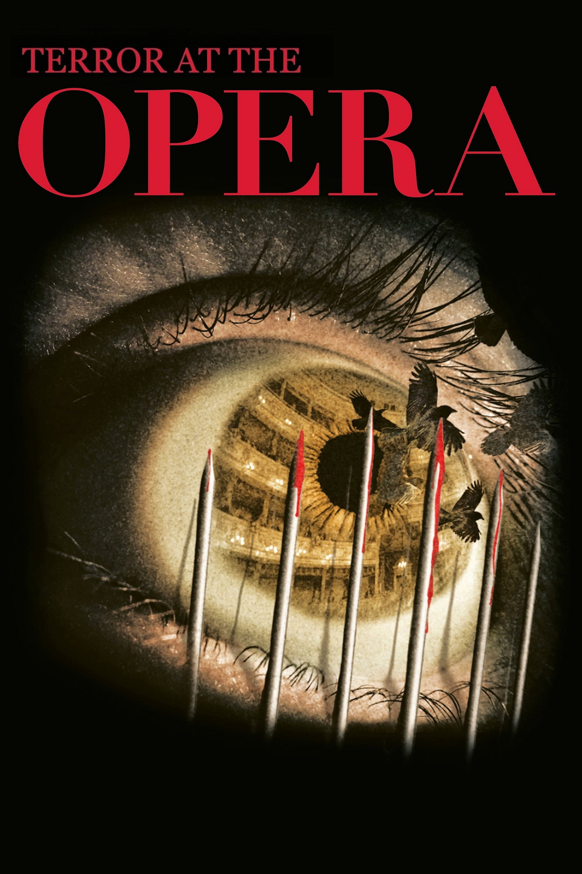 Cartelera oficial de Terror en la ópera: Dario Argento y su ballet de sangre en technicolor enfermizo