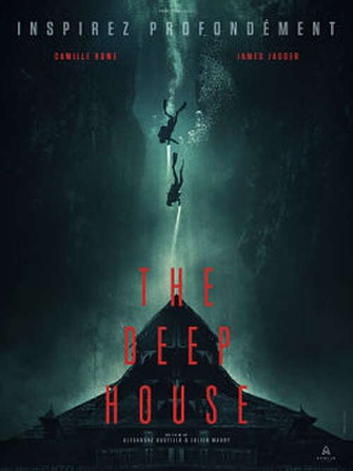 Cartelera oficial de The Deep House: Mansiones encantadas bajo el agua y YouTubers sin oxígeno
