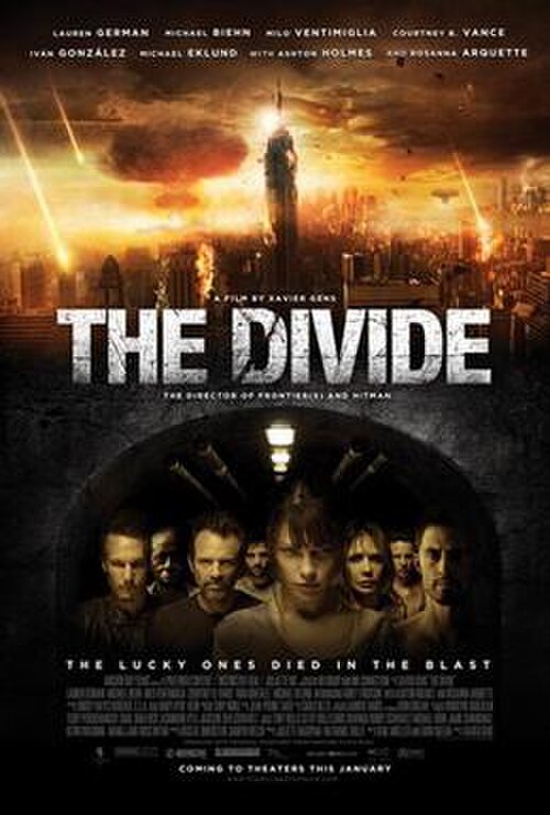 Cartelera oficial de The Divide: Un crucero de lujo directo a la cloaca del alma humana