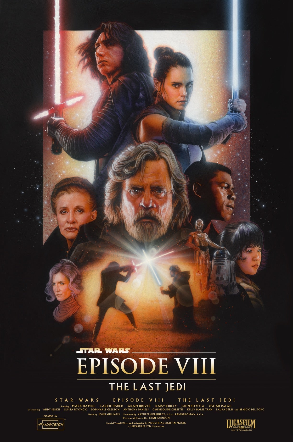 Cartelera oficial de The Last Jedi: La saga que cayó en la madriguera de los trolls intergalácticos