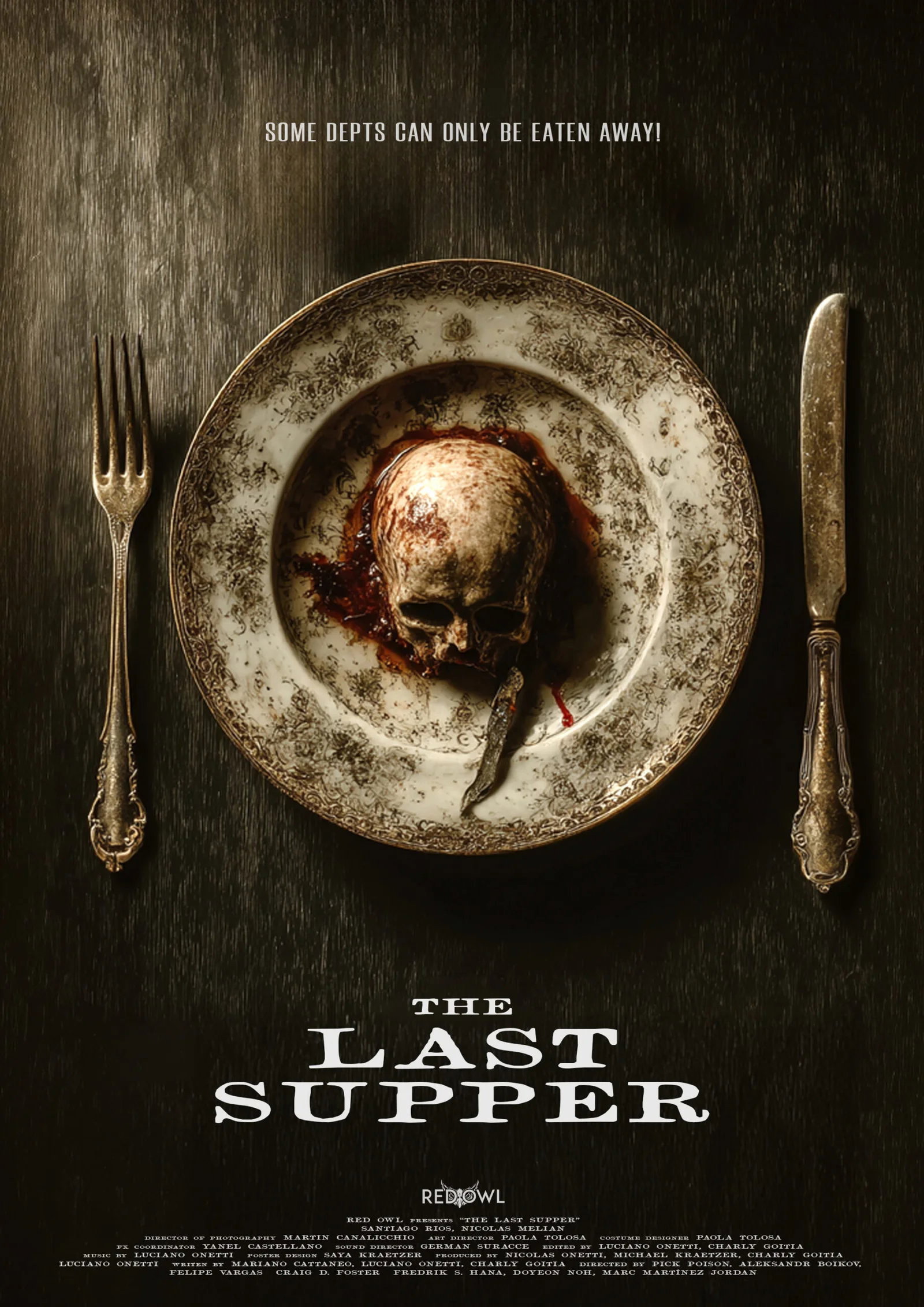 Cartelera oficial de The Last Supper: La cena que nos dejó con hambre de algo más que carne