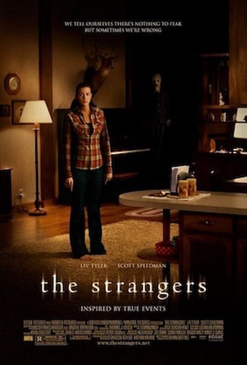 Cartelera oficial de The Strangers - La obra maestra de la invasión doméstica y el terror de lo absurdo