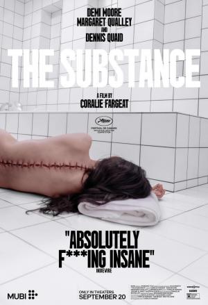 Cartelera oficial de 'The Substance': Cuando el Body Horror se Convierte en Metáfora de una Industria Podrida (y Nadie se Da Cuenta)