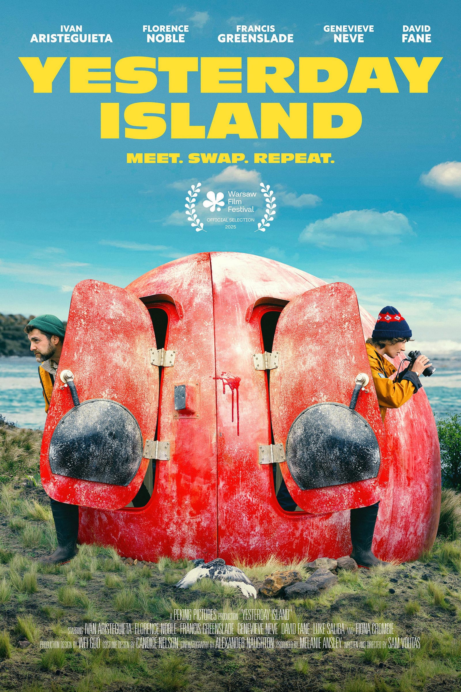 Cartelera oficial de Yesterday Island: El Paraíso de los Clichés que Nadie Pidió